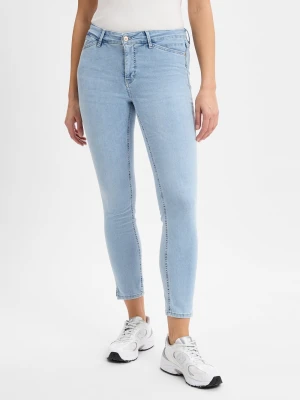 MAC Jeansy Kobiety Bawełna niebieski jednolity,