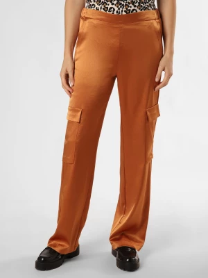 MAC Spodnie - Chiara Cargo Kobiety brązowy|pomarańczowy jednolity,