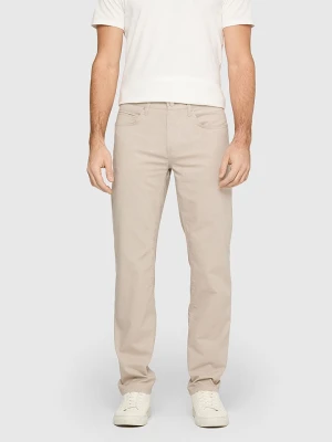 MAC Spodnie chino "Arne" w kolorze beżowym rozmiar: W35 / L30