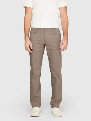 MAC Spodnie chino "Arne" w kolorze jasnobrązowym rozmiar: W32 / L32