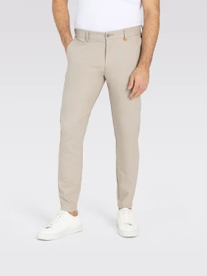 MAC Spodnie chino "Griffin" w kolorze beżowym rozmiar: W33 / L32