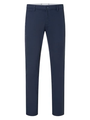 MAC Spodnie chino "Lennox" w kolorze granatowym rozmiar: W35 / L32