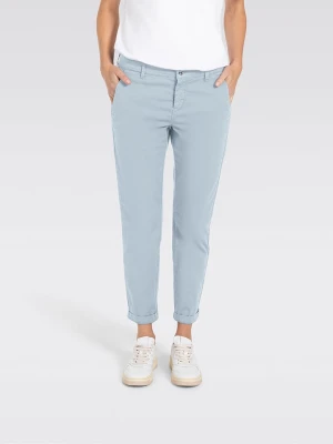 MAC Spodnie chino w kolorze błękitnym rozmiar: 32