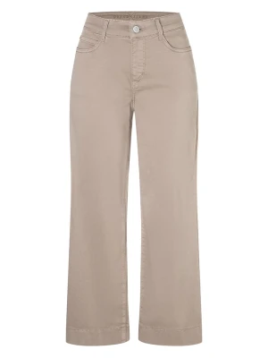 MAC Spodnie "Dream" w kolorze beżowym rozmiar: 40