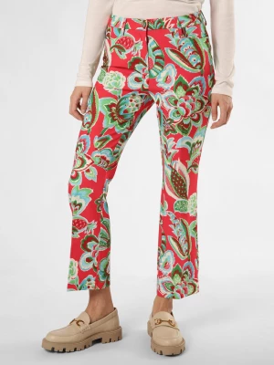 MAC Spodnie Kobiety wyrazisty róż|zielony|wielokolorowy wzorzysty,