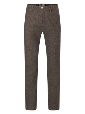 MAC Spodnie "Lennox" w kolorze brązowym rozmiar: W32/L32