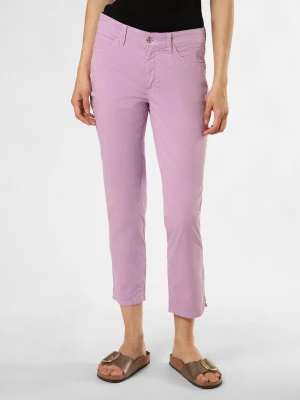 MAC Spodnie - Melanie Kobiety Bawełna lila jednolity,