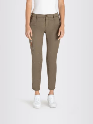 MAC Spodnie "Rich" w kolorze khaki rozmiar: 44/L26