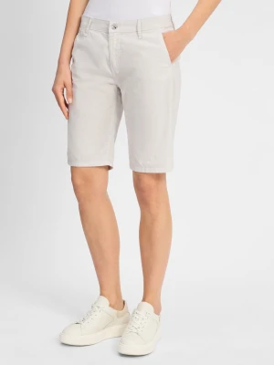 MAC Szorty - Chino Kobiety Bawełna szary jednolity,