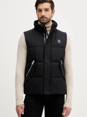 MACKAGE bezrękawnik puchowy kolor czarny zimowy JOSEPH