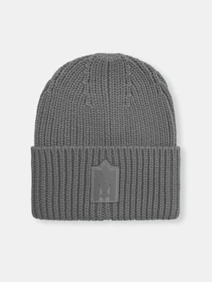 MACKAGE czapka wełniana kolor szary z grubej dzianiny wełniana JUDE-MZ