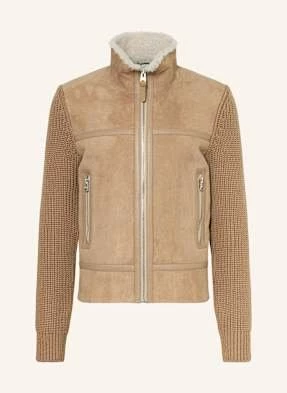 Mackage Kurtka Jonathan Z Mieszanki Materiałów beige