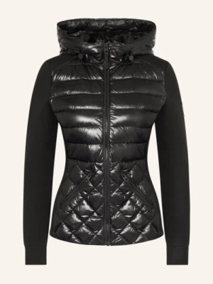 Mackage Kurtka Puchowa Agatha Z Mieszanki Materiałów schwarz