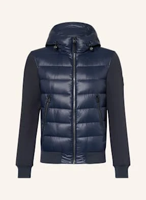 Mackage Kurtka Puchowa Frank-R Z Mieszanki Materiałów blau