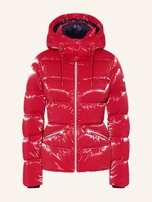 Mackage Kurtka Puchowa Madalyn-Glo Z Odpinanym Kapturem rot