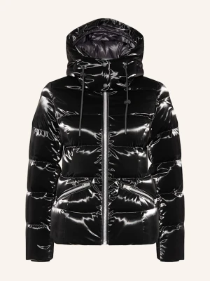 Mackage Kurtka Puchowa Madalyn-Glo Z Odpinanym Kapturem schwarz CZARNY