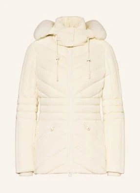 Mackage Kurtka Puchowa Z Odpinanym Kapturem weiss
