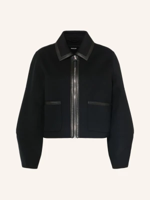 Mackage Kurtka Pudełkowa Solana schwarz CZARNY