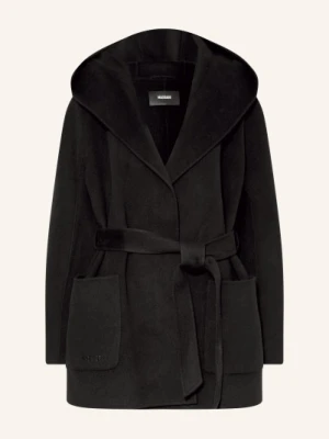 Mackage Płaszcz Wełniany Paya-Z schwarz
