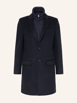 Mackage Płaszcz Wełniany Skai Z Wyjmowaną Podpinką blau