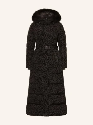 Mackage Puchowy Płaszcz Z Odpinanym Kapturem schwarz