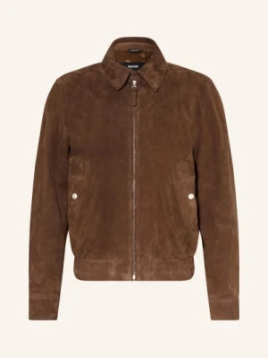 Mackage Skórzana Kurtka Giovanni braun