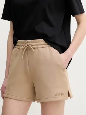 MACKAGE szorty damskie kolor beżowy gładkie medium waist SUMMER.R