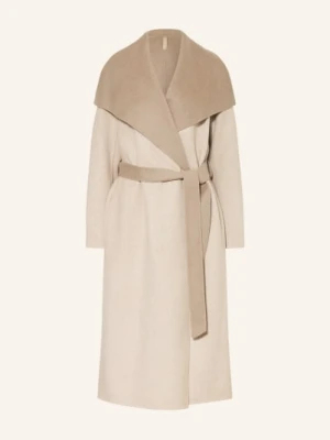 Mackage Wełniany Płaszcz Mai-Hb Dwustronny beige