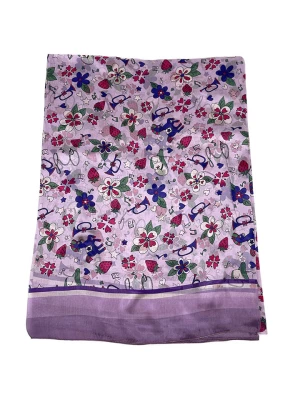 Made in Silk Jedwabna chusta w kolorze fioletowym - 110 x 190 cm rozmiar: onesize