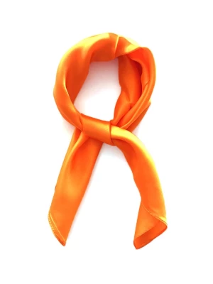 Made in Silk Jedwabna chusta w kolorze pomarańczowym - 52 x 52 cm rozmiar: onesize