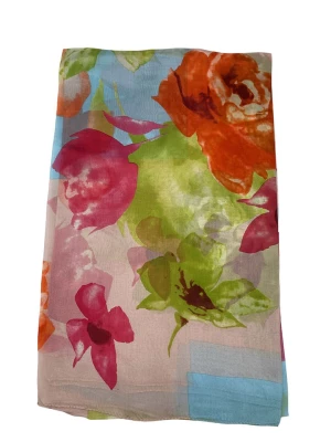 Made in Silk Jedwabna chusta ze wzorem - 110 x 190 cm rozmiar: onesize
