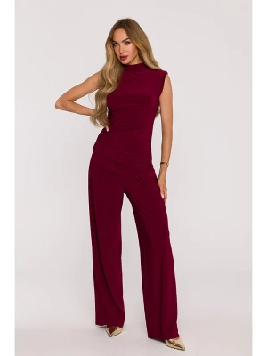 made of emotion 2-częściowy zestaw w kolorze bordowym rozmiar: L