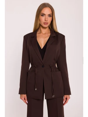 made of emotion Blezer w kolorze brązowym rozmiar: L