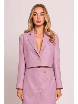 made of emotion Blezer w kolorze fioletowym rozmiar: L