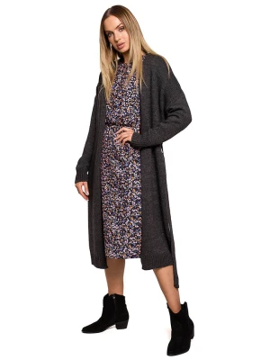 made of emotion Kardigan w kolorze antracytowym rozmiar: onesize