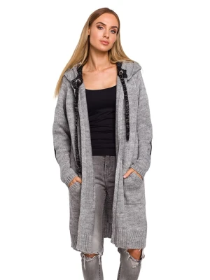 made of emotion Kardigan w kolorze szarym rozmiar: onesize