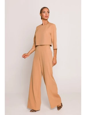 made of emotion Kombinezon w kolorze beżowym rozmiar: S