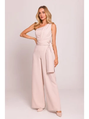 made of emotion Kombinezon w kolorze beżowym rozmiar: S