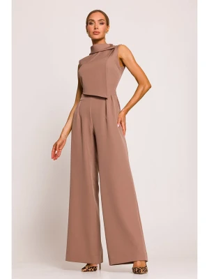 made of emotion Kombinezon w kolorze jasnobrązowym rozmiar: M