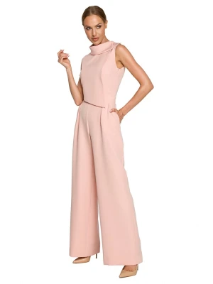 made of emotion Kombinezon w kolorze jasnoróżowym rozmiar: XXL