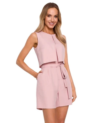 made of emotion Kombinezon w kolorze jasnoróżowym rozmiar: S