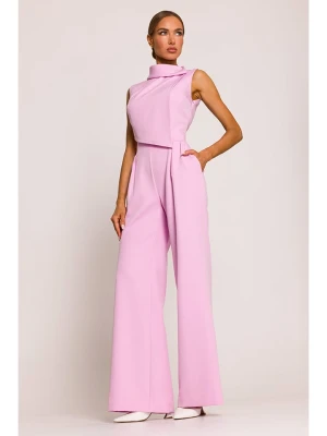 made of emotion Kombinezon w kolorze jasnoróżowym rozmiar: XL
