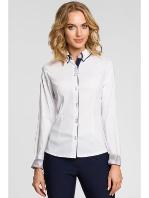 made of emotion Koszula w kolorze białym rozmiar: L