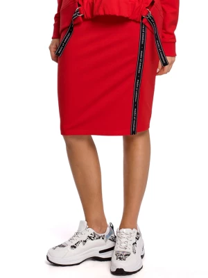 made of emotion Spódnica w kolorze czerwonym rozmiar: XL