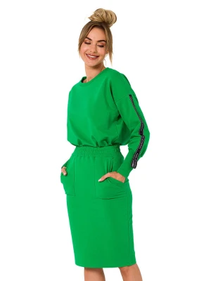 made of emotion Spódnica w kolorze zielonym rozmiar: M