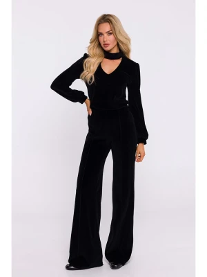 made of emotion Spodnie w kolorze czarnym rozmiar: M