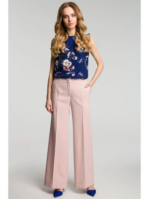 made of emotion Spodnie w kolorze jasnoróżowym rozmiar: L