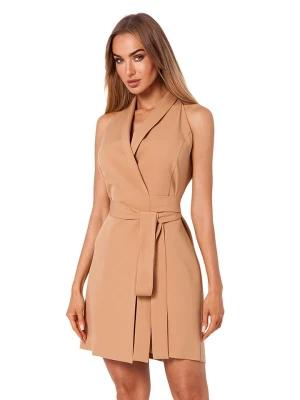 made of emotion Sukienka w kolorze beżowym rozmiar: L