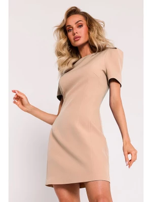 made of emotion Sukienka w kolorze beżowym rozmiar: L