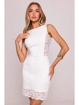 made of emotion Sukienka w kolorze białym rozmiar: L